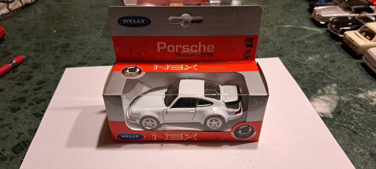 porsche 984 turbo 1:36!!, Ophalen of Verzenden, Auto, Overige merken