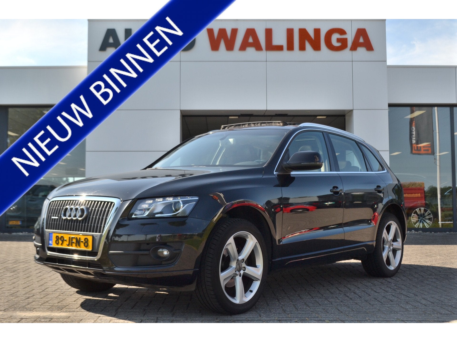 Audi Q5 2.0 TFSI quattro | Adaptive cruise control | Panoram, Automaat, Euro 5, Gebruikt, Zwart