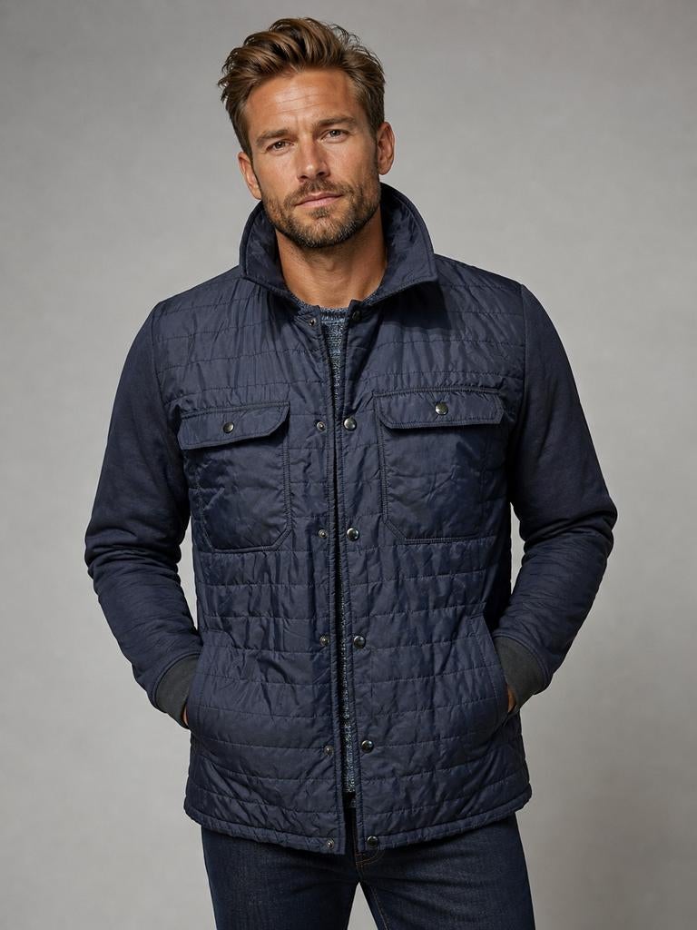 Benvenuto Overshirt/jasje Marineblauw - Nieuw! €39,95 M/50, Benvenuto, Nieuw, Verzenden, Maat 48/50 (M)