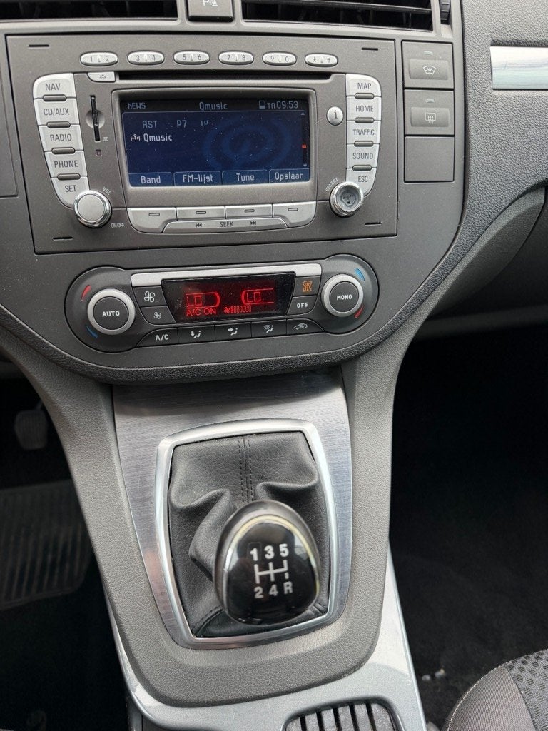 Ford C-MAX 1.8-16V Titanium Flexifuel CLIMA NAVI NAP APK 11-, Auto's, 125 pk, Gebruikt, 4 cilinders, Zwart