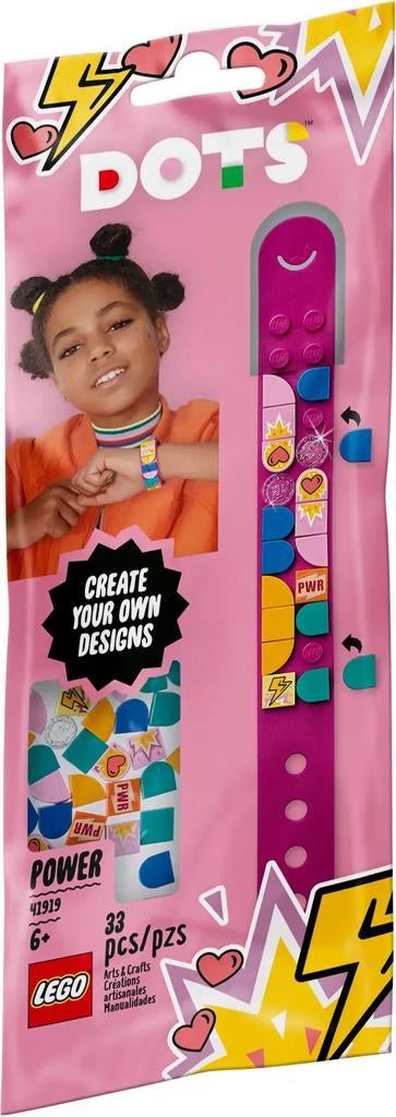 50% Korting op Lego DOTS 41919 Power Armband, Kinderen en Baby's, Speelgoed | Duplo en Lego, Nieuw, Lego, Complete set, Ongeopend/sealed