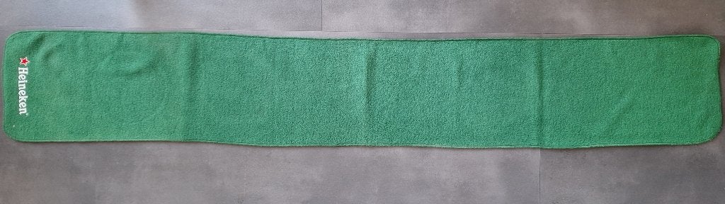 Heineken fleece sjaal (nieuw), Verzamelen, Biermerken, Ophalen of Verzenden, Nieuw, Kleding, Heineken