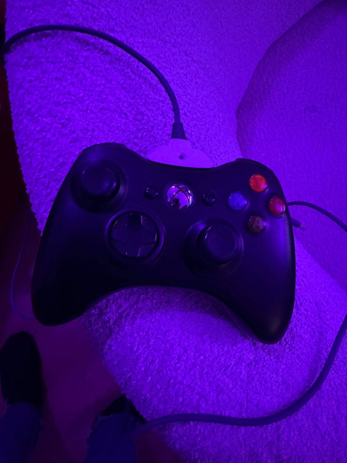 XBOX 360 Gamepad/Controller met USB-A kabel., Ophalen of Verzenden, Gebruikt, Controller, Xbox 360