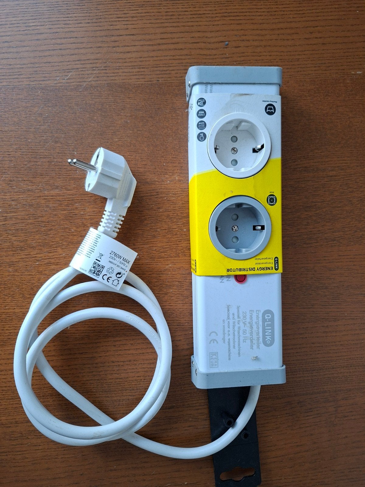 Q-Link Energieverdeler voor Wasmachine en Droger - Nieuw, Witgoed en Apparatuur, Ophalen of Verzenden, Nieuw