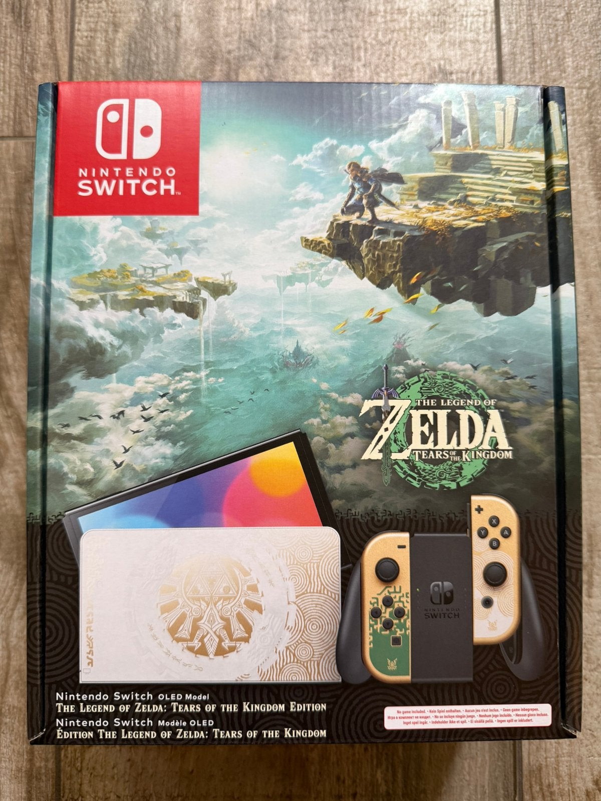 Nintendo switch OLED - The Legend of Zelda Editie - NIEUW, Spelcomputers en Games, Ophalen, Nieuw, Met 1 controller, Switch OLED