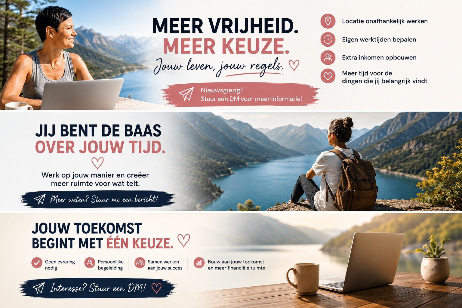 Wil jij meer uit je toekomst halen?, Variabele uren, Overige niveaus, Starter, Overige vormen