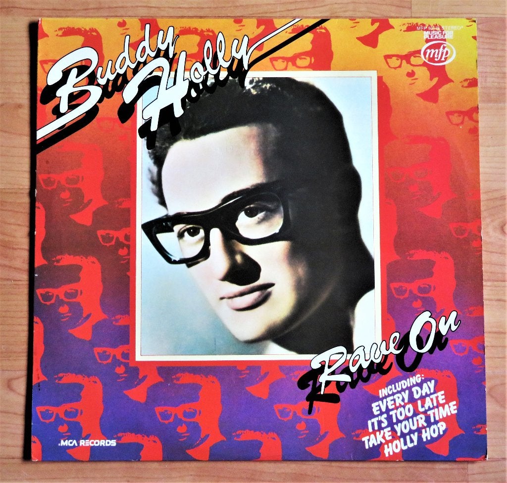 LP vinyl: Buddy Holly: Rave on ( Engeland ), Ophalen of Verzenden, LP
