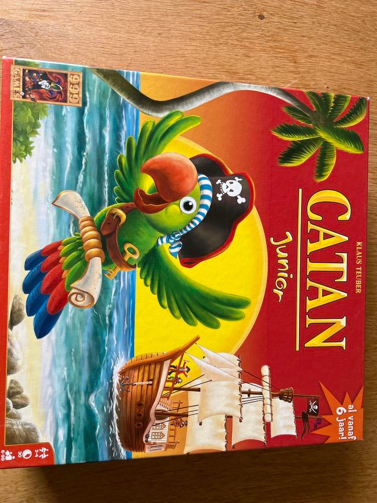 Catan Junior Bordspel - Avontuur voor Jonge Piraten, Ophalen of Verzenden, Zo goed als nieuw