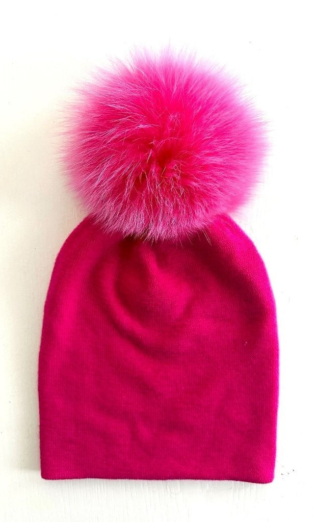 IN NIEUWSTAAT! Regina dames muts wol fuchsia roze pompom, Kleding | Dames, Maat 38/40 (M), Verzenden, Nieuw, Regina