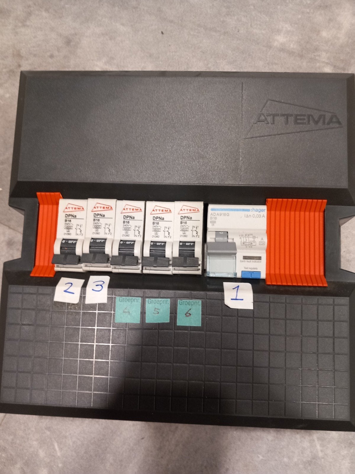 attema 6 groepenkast, Ophalen of Verzenden, Overige typen