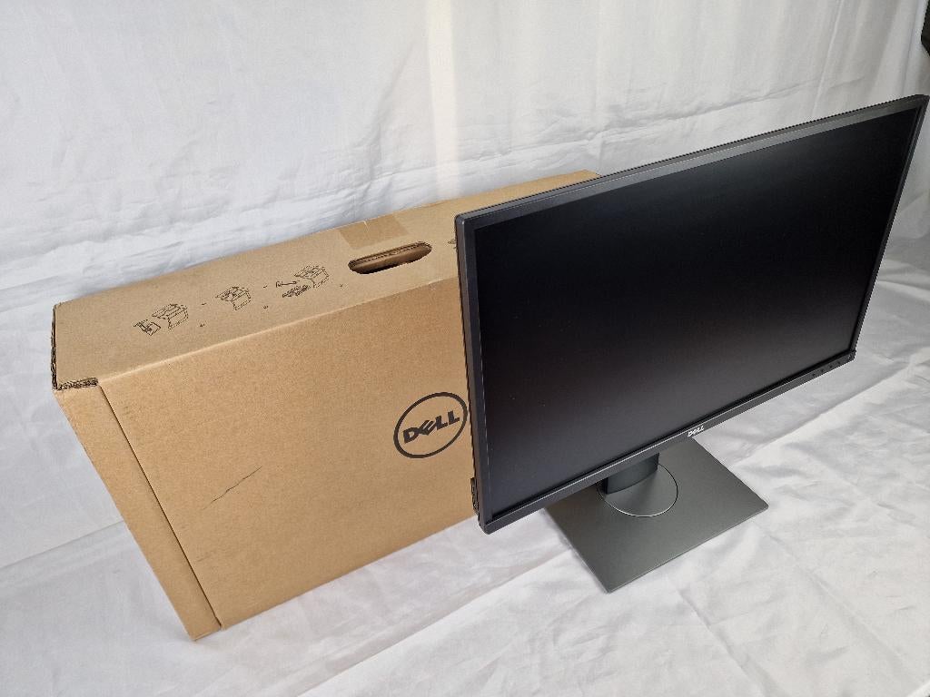 DELL 27 inch P2717H monitor 27 inch z.g.a.n. doos kabels, Computers en Software, Monitoren, Ophalen, In hoogte verstelbaar, IPS