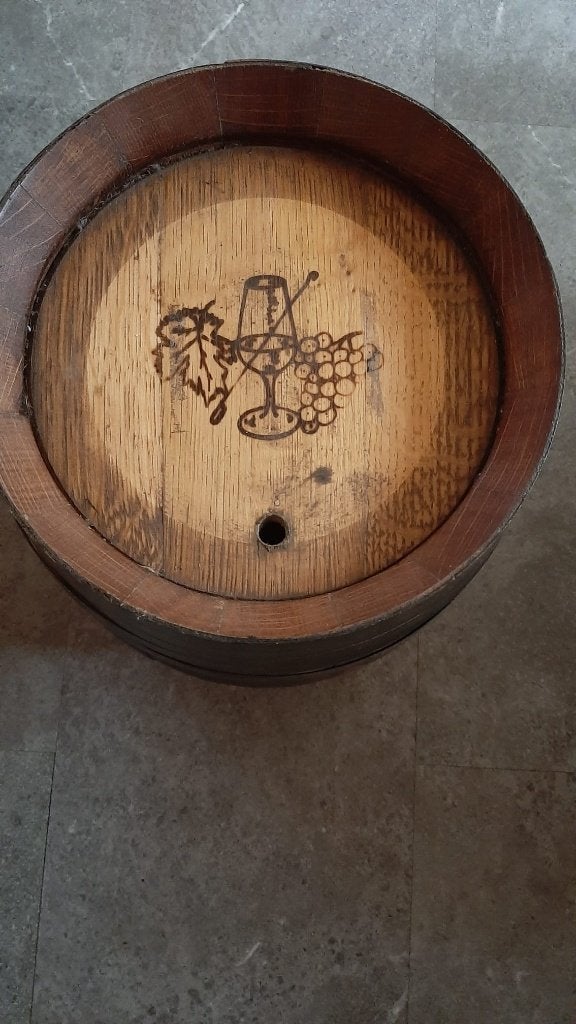 Wijnvat 30 liter., Ophalen, Zo goed als nieuw, Hout, 5 tot 15 flessen