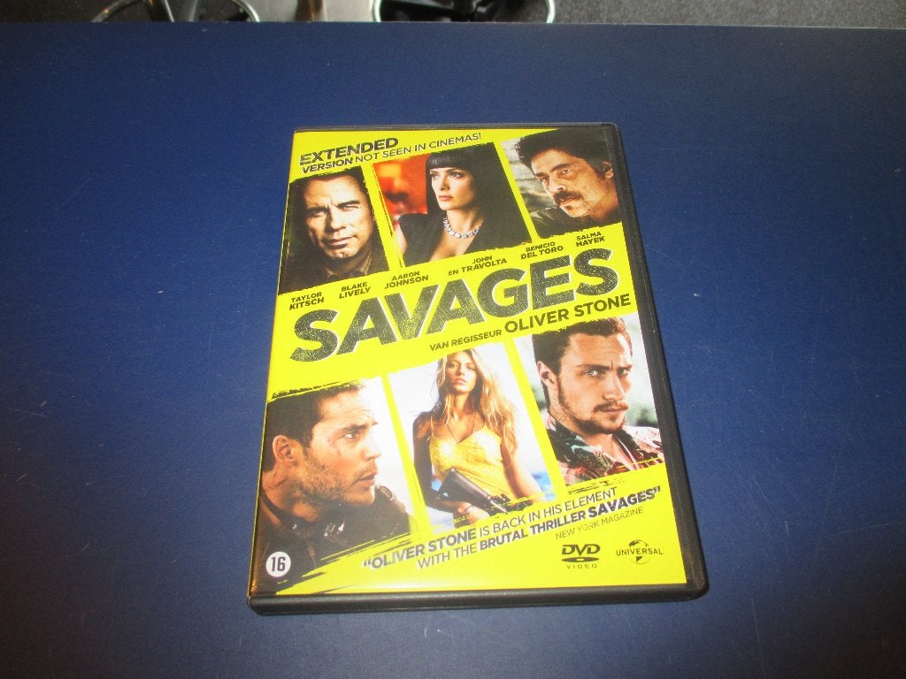 Savages - actie-thriller van Oliver Stone, Vanaf 16 jaar, Ophalen of Verzenden, Gebruikt, Actiethriller
