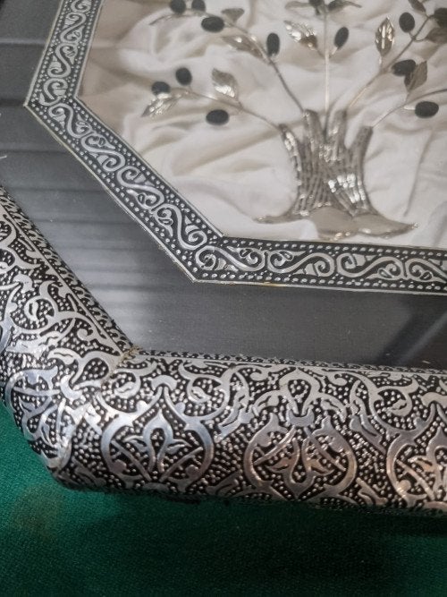 muur decoratie boom aluminium lijst bewerkt, Ophalen of Verzenden, 'T Olde Gre-j, Info@toldegrej.nl, Endepoelstraat 20f Didam