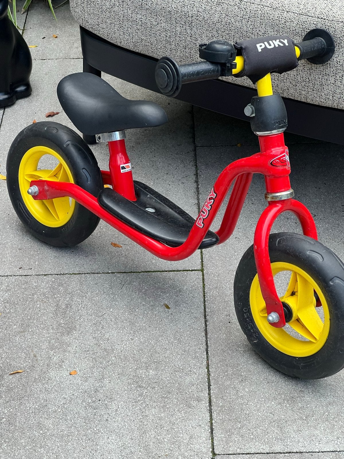 Puky loopfietsje rood/geel vanaf 1,5 jaar, Ophalen, Gebruikt, Minder dan 16 inch