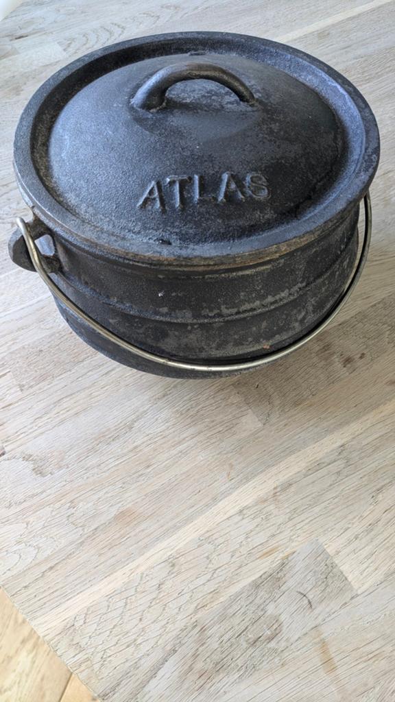 Gietijzeren pan 5 ltr., Ophalen, Gebruikt