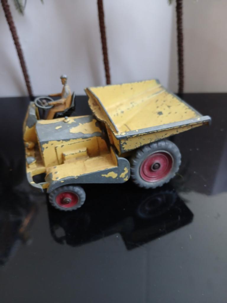 Muir-Hill dumper.  Dinky Supertoys, Ophalen of Verzenden, Gebruikt, Auto, Dinky Toys