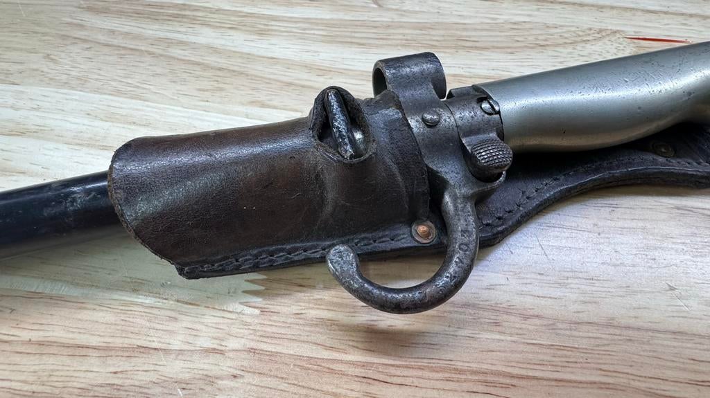 Franse Mle 1886 Lebel Bajonet "Rosalie" - Vroege Variant WO1, Verzamelen, Ophalen of Verzenden, Landmacht, Overige gebieden, Mes of Dolk