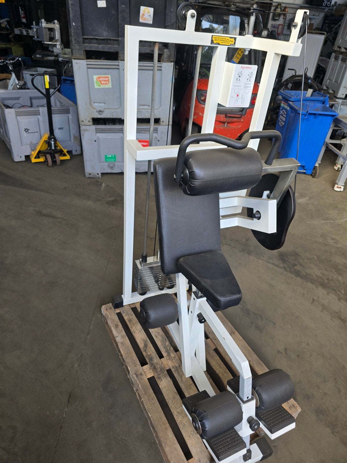 Technogym Isotonic Abdominal - Buikspiertrainer, Ophalen, Gebruikt, Krachtstation, Buik