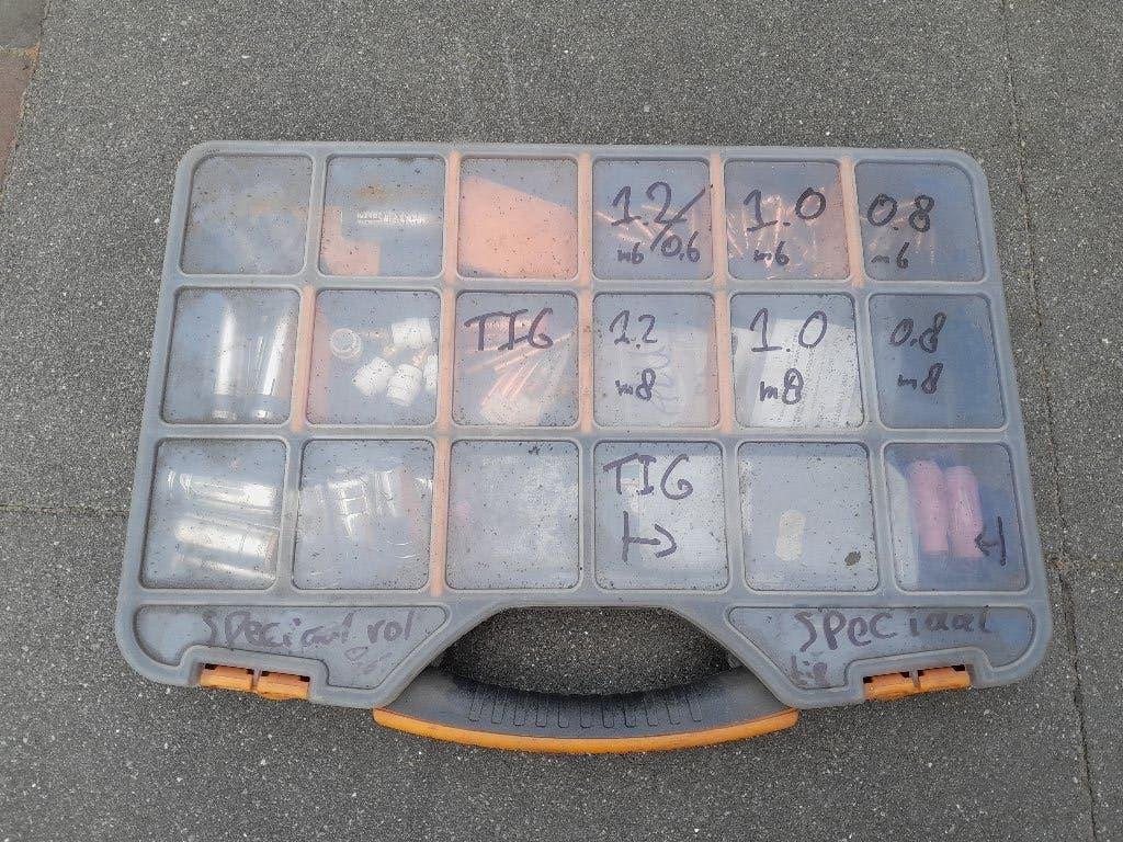 Assortiment lasonderdelen, TIG, MIG, elektroden, toorts, Doe-het-zelf en Verbouw, Gereedschap | Lasapparaten, Ophalen of Verzenden