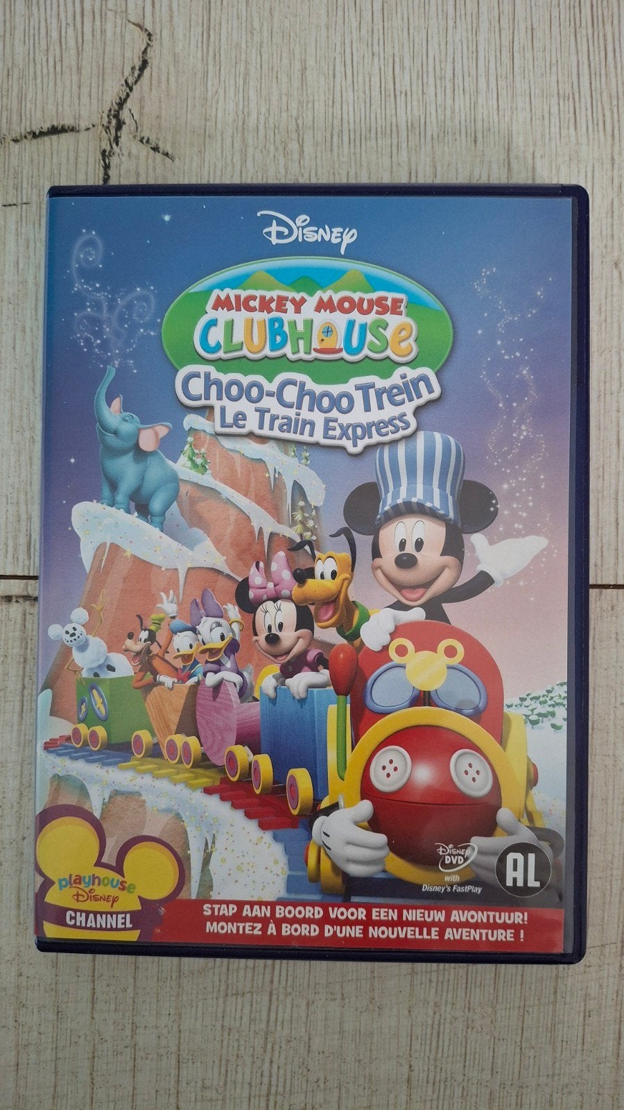 Mickey Mouse Clubhouse: Choo-Choo Trein DVD, Animatie, Alle leeftijden, Ophalen of Verzenden, Zo goed als nieuw