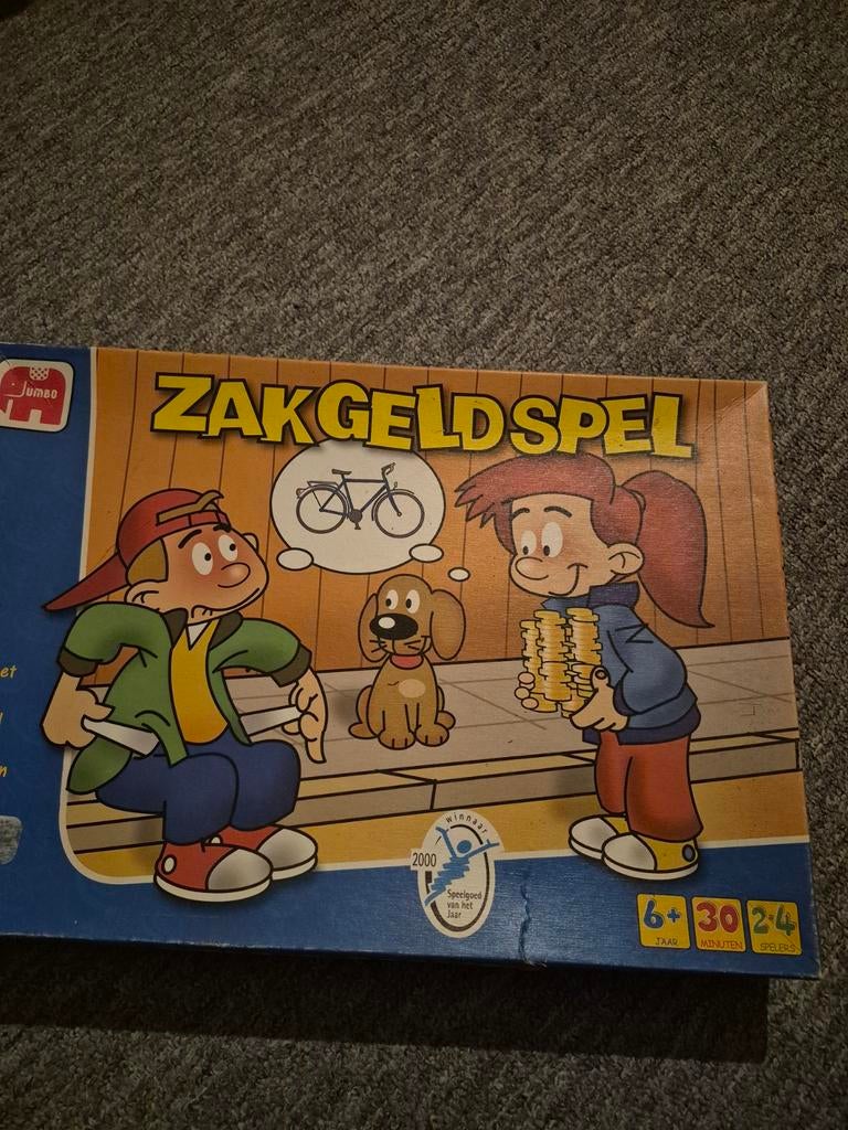 Jumbo Zakgeldspel - Leer spelenderwijs met geld omgaan, Hobby en Vrije tijd, Gezelschapsspellen | Bordspellen, Ophalen, Gebruikt