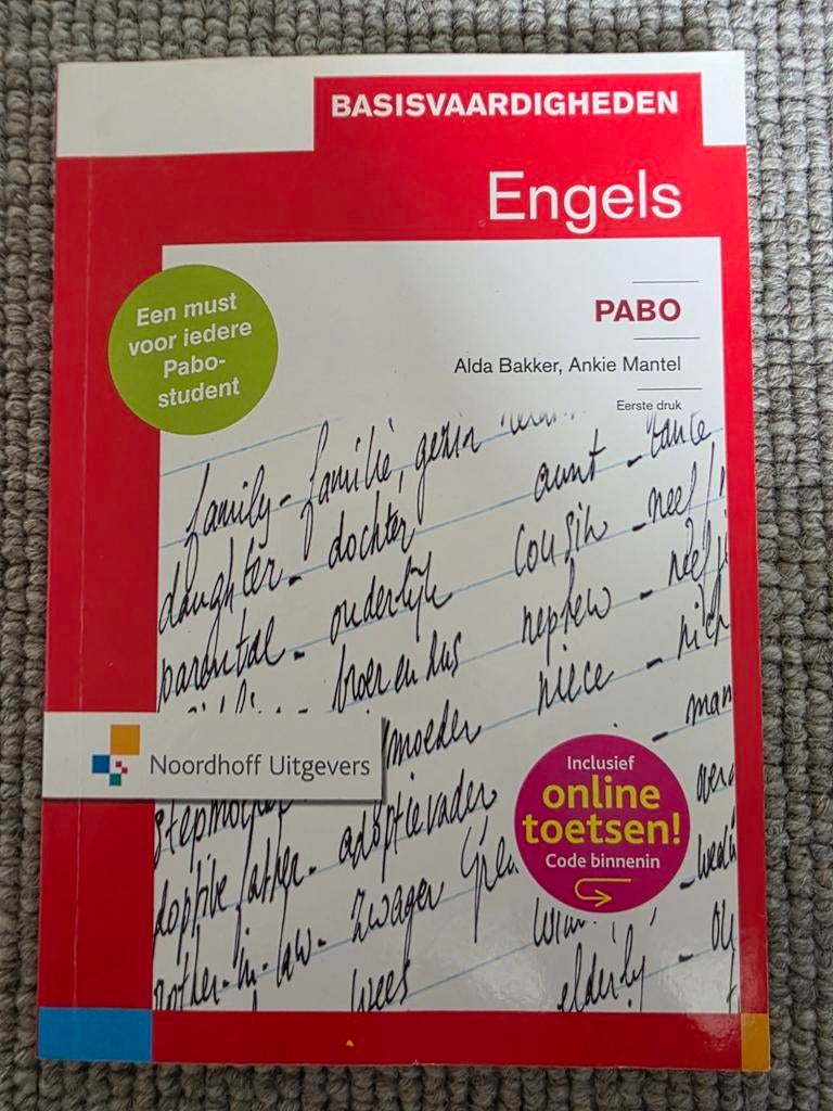 B. Mantel - Basisvaardigheden Engels voor de Pabo, Ophalen of Verzenden, Zo goed als nieuw, B. Mantel; A. Bakker