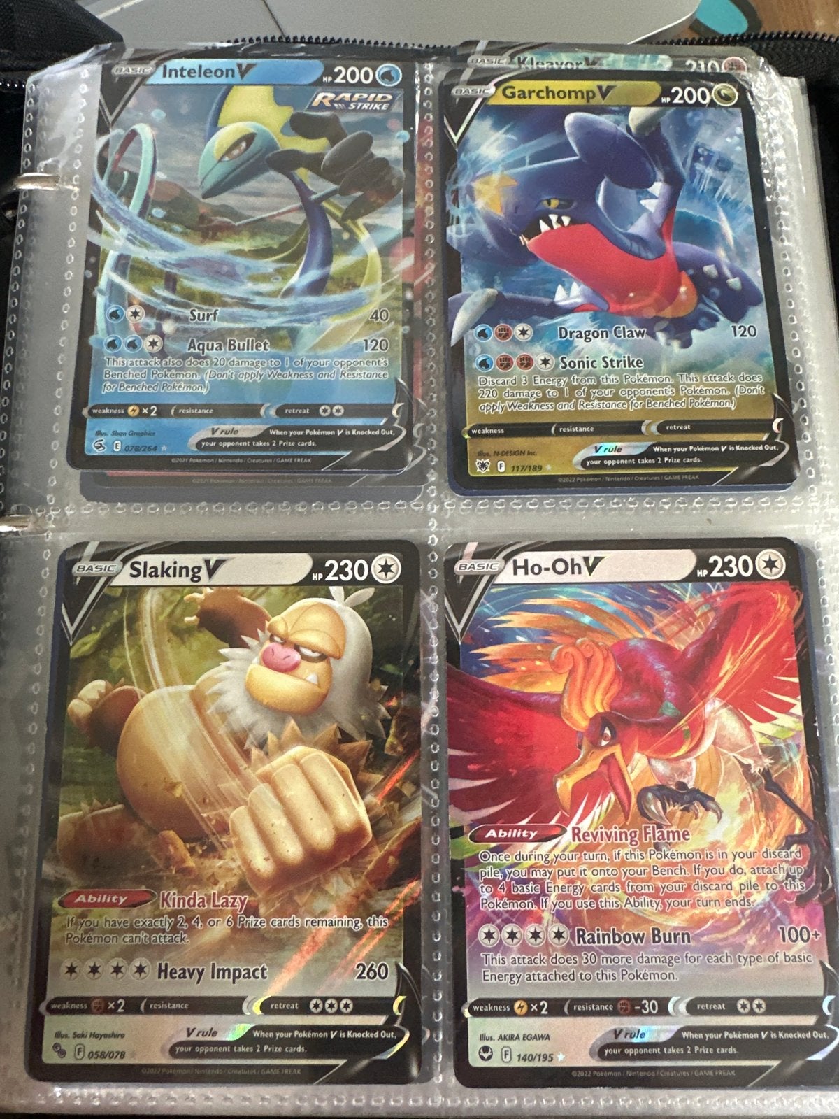 Pokémon collectie 800 kaarten V VMAX VSTAR ex Full Art, Ophalen of Verzenden, Zo goed als nieuw, Meerdere kaarten, Foil