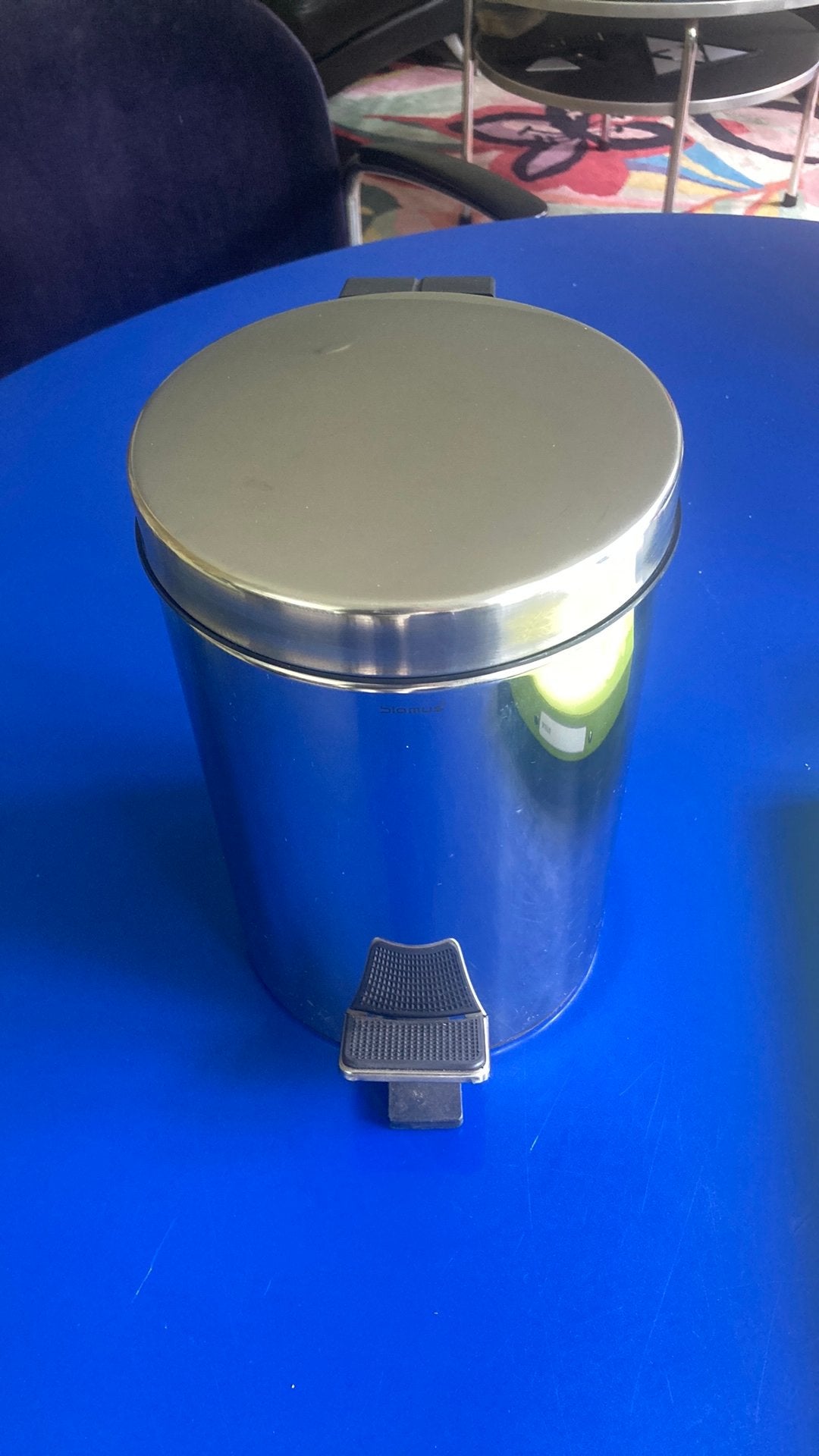 Pedaalemmer 2,5 L, Met pedaal, Nieuw, Ophalen of Verzenden, Minder dan 10 liter