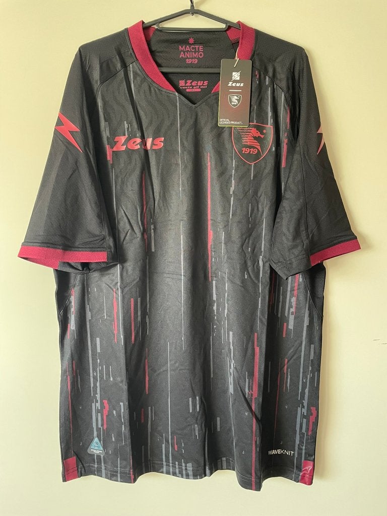 UL Salernitana Zeus Voetbalshirt Nieuw Maat XL, Zeus, Zwart, Ophalen of Verzenden, Voetbal