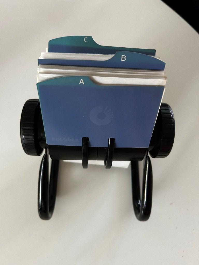 Rolodex, Ophalen of Verzenden, Gebruikt