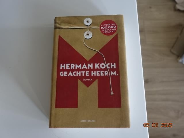 Geachte heer M.....Herman Koch, Ophalen, Zo goed als nieuw, Nederland