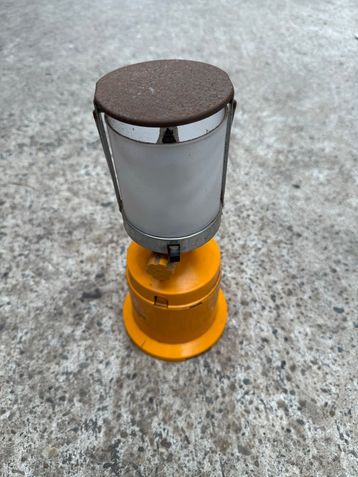 Dragon Gas Camping gaslamp met piezo ontsteking - Nostalgie, Ophalen of Verzenden, Gebruikt