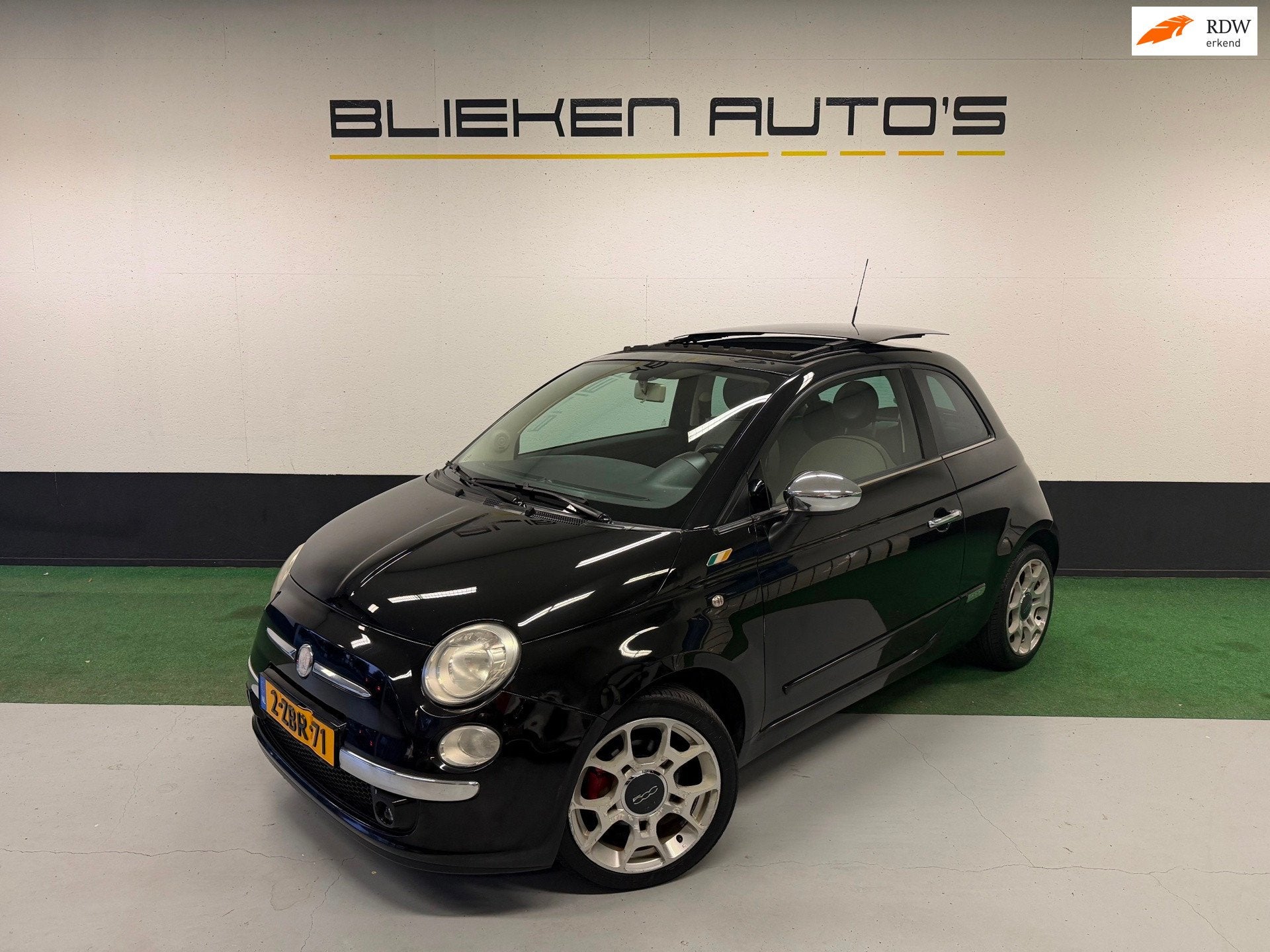 Fiat 500 1.4-16V Pop, Auto's, Voorwielaandrijving, 101 pk, Gebruikt, 31 €/maand
