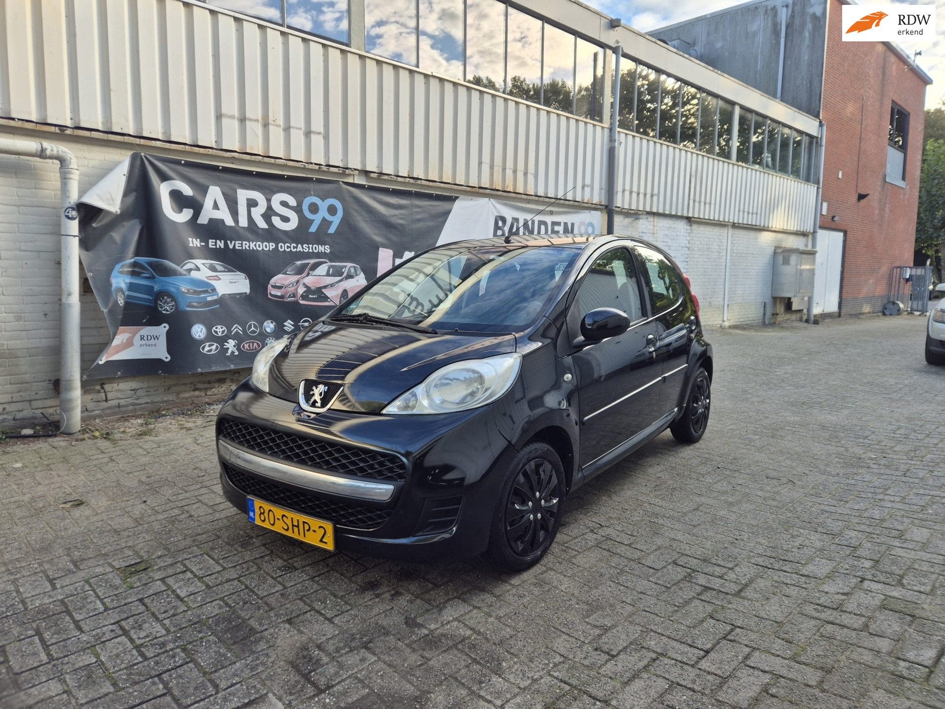 Peugeot 107 1.0-12V|5DRS|Airco| Nieuwe APK| Nieuwe beurt|NAP, Voorwielaandrijving, Euro 5, Gebruikt, 4 stoelen