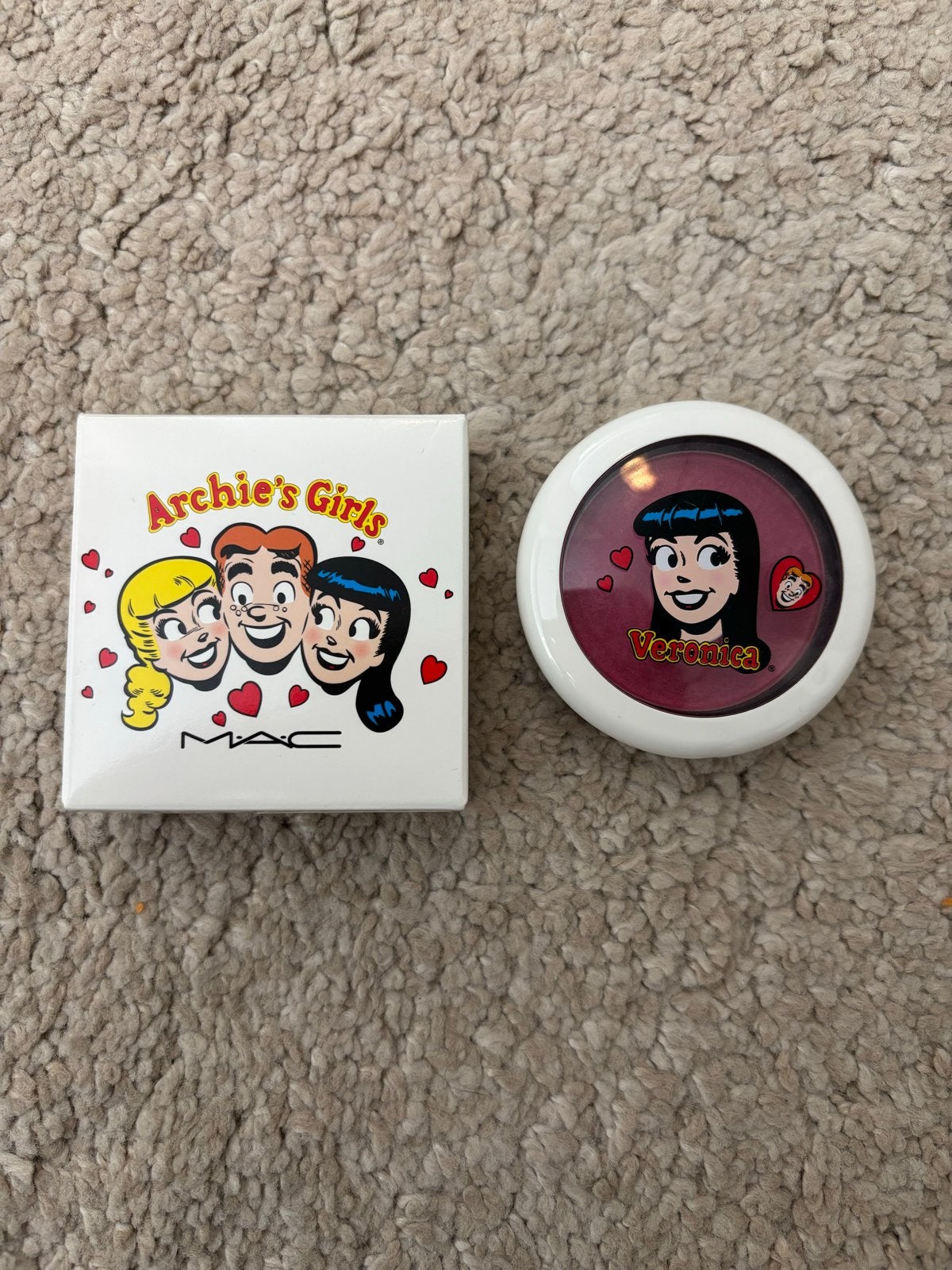 MAC Archie's Girls Prom Princess Blush - Veronica, Wangen, Gebruikt, Ophalen of Verzenden, Make-up