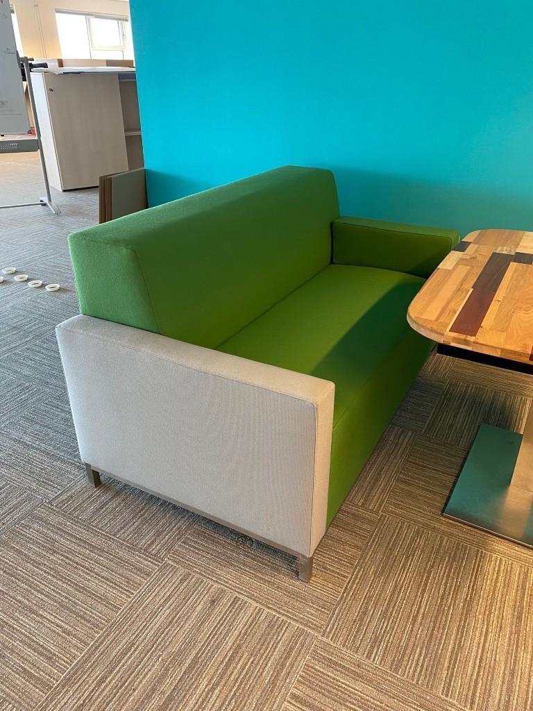 1 x Complete set Ahrend Loungescape - groen/grijs, Ophalen, Gebruikt