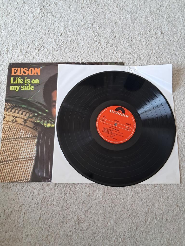 Euson life is on my side(lp plaat), Cd's en Dvd's, Ophalen of Verzenden, Voor 1985, Gebruikt, 12 inch