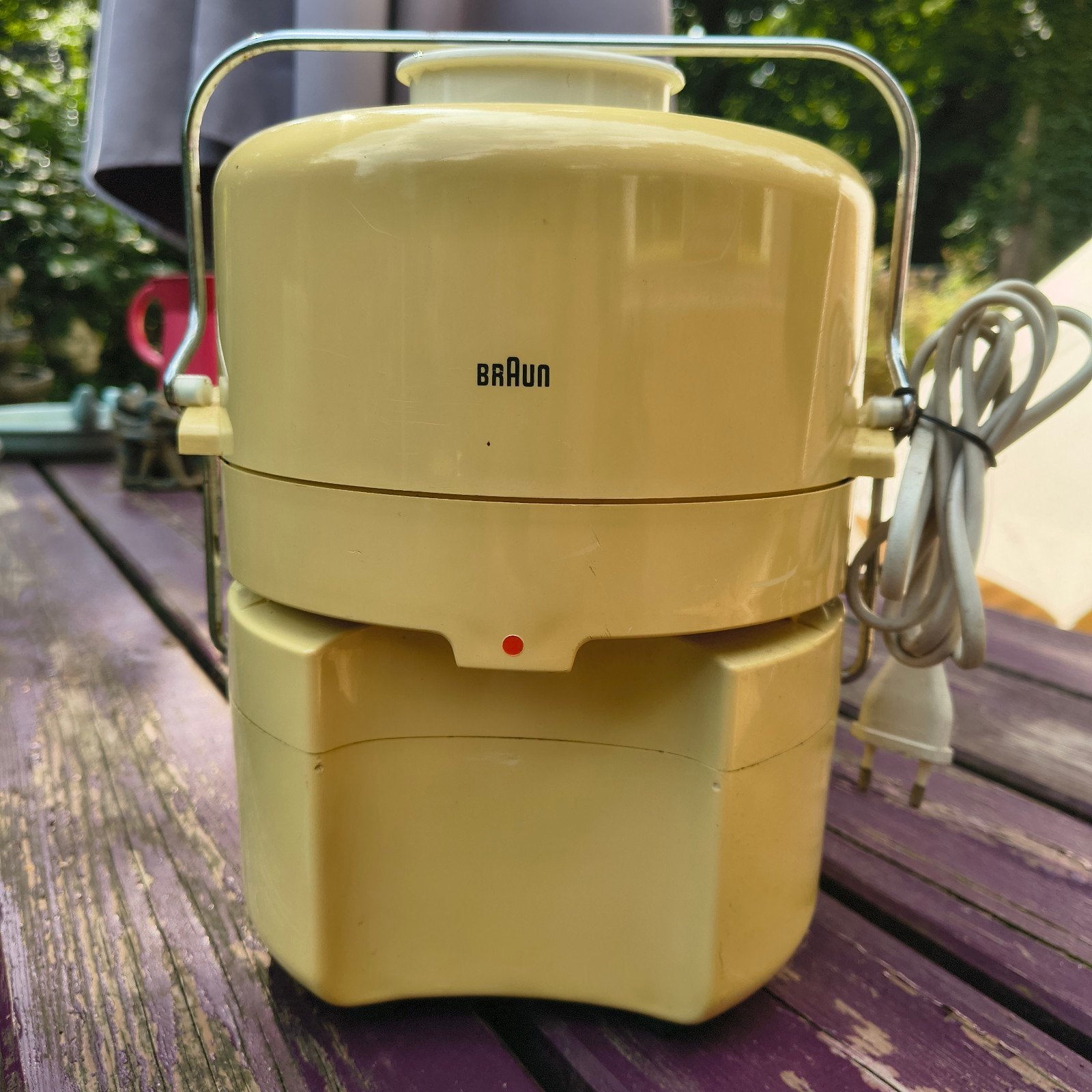 Vintage Braun Sapcentrifuge - Klassiek Design, Ophalen of Verzenden, Gebruikt, Elektrisch, Sapcentrifuge