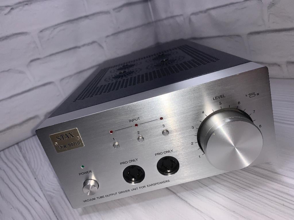 Stax SRM-007t II Elektrostatische versterker voor de 007 MK2, Audio, Tv en Foto, Verzenden, Gebruikt, Analoog