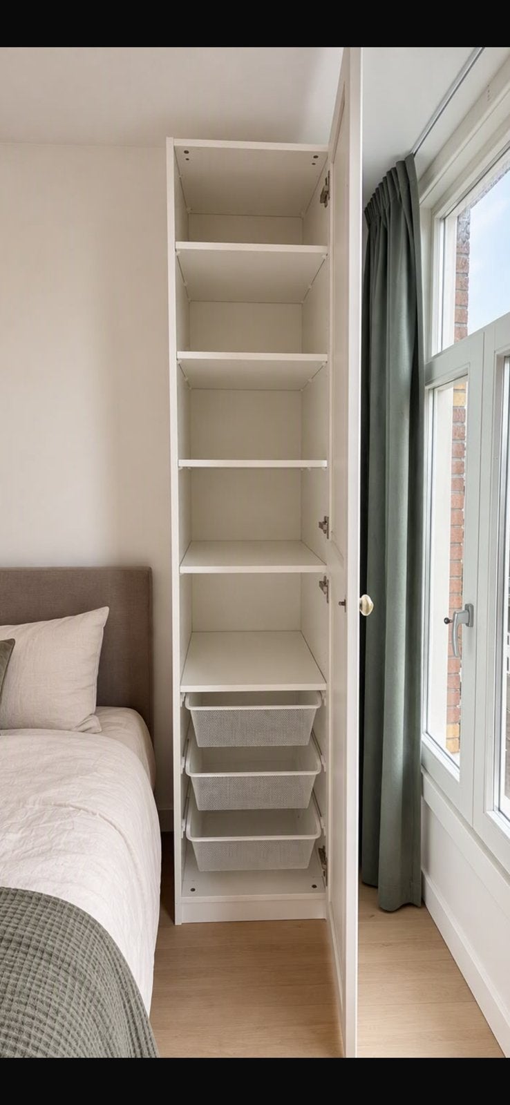 Pax kast basiselement en interieur 50x58x236cm, Ophalen, Gebruikt, 50 tot 75 cm, 200 cm of meer