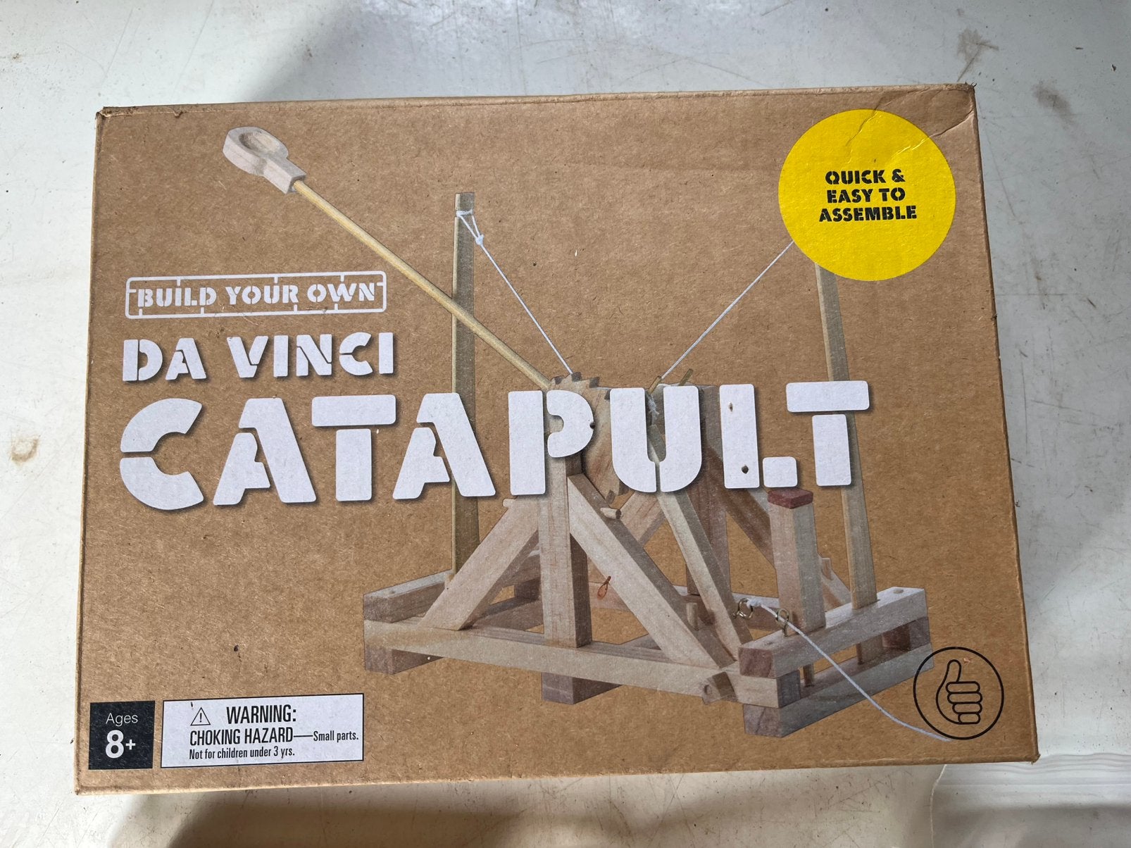 DaVinci Catapult build your own, Ophalen of Verzenden, Nieuw, 1:50 of kleiner