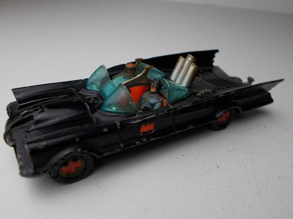 1966 Corgi Toys 267 BATMOBILE + ORIGINELE BATMAN! (-H-), Hobby en Vrije tijd, Ophalen of Verzenden, Gebruikt, Auto, Corgi