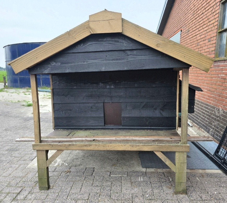 te koop izgs kippenhok, Dieren en Toebehoren, Ophalen, Gebruikt, Kippenhok of Kippenren