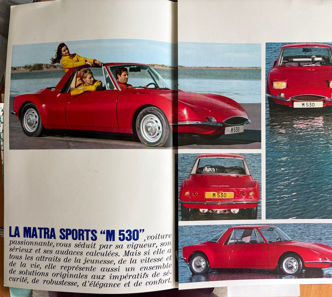 Originele 1968 Matra Sports "M 530" verkoopfolder, Ophalen of Verzenden, Gelezen, Overige merken