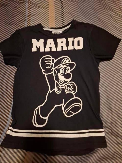Super Mario shirt maat 134/140, Ophalen of Verzenden, Zo goed als nieuw, Jongen, Shirt of Longsleeve