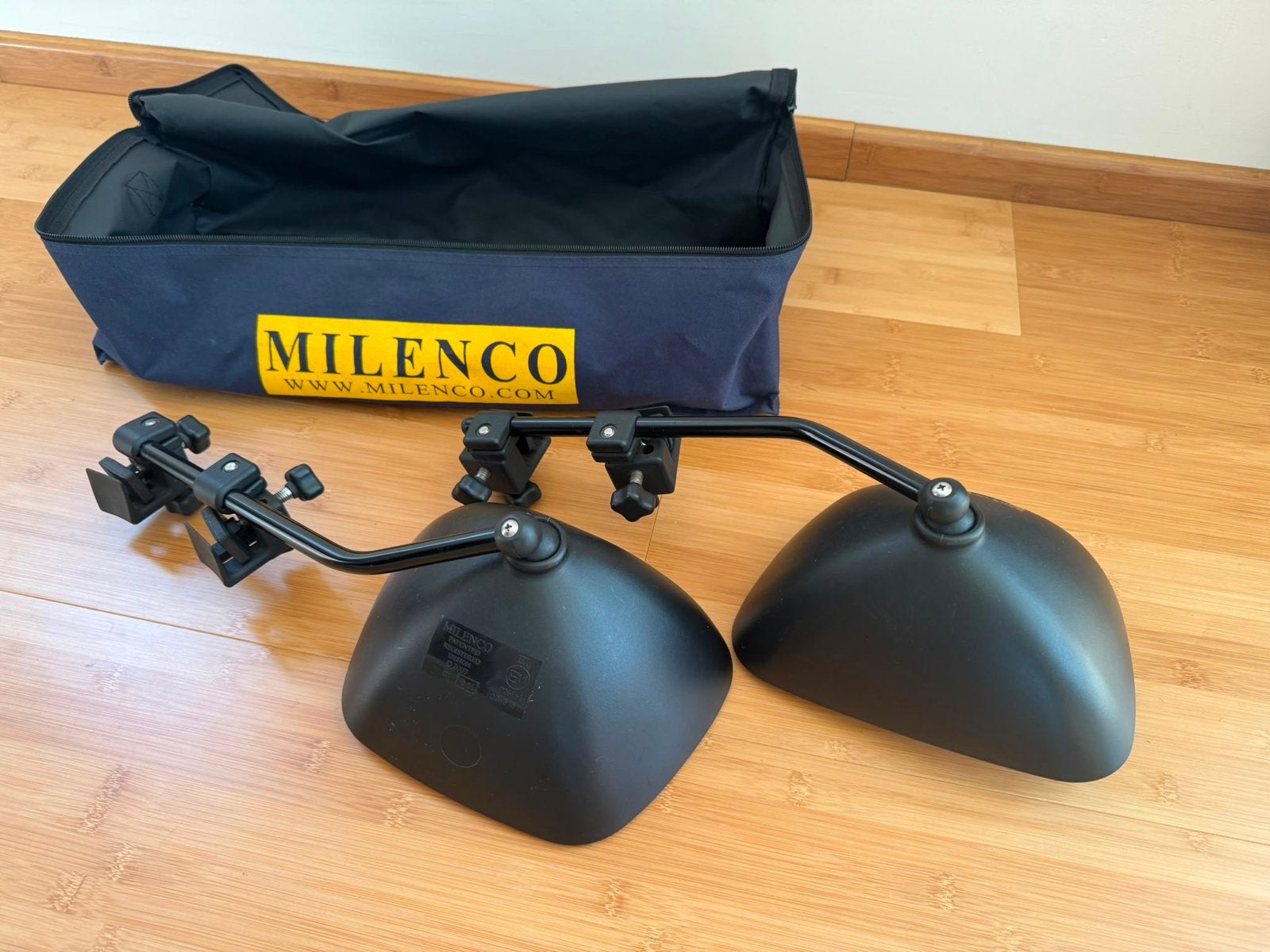 Milenco Grand Aero 3 caravan spiegels - zeer nette staat, Ophalen, Zo goed als nieuw
