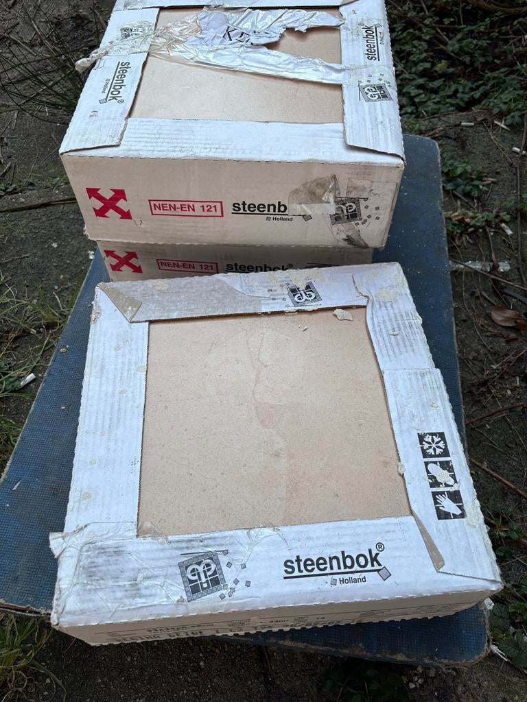 Nieuwe Vloertegels Steenbok Holland 30 bij 30, 40 tot 60 cm, Nieuw, Ophalen of Verzenden, 10 m² of meer