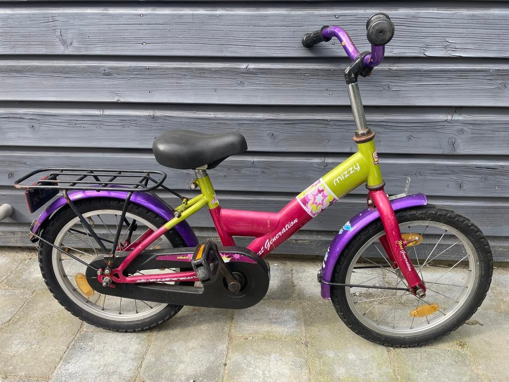 Gebruikte kinderfiets 16 inch, Ophalen, Gebruikt, 16 tot 20 inch