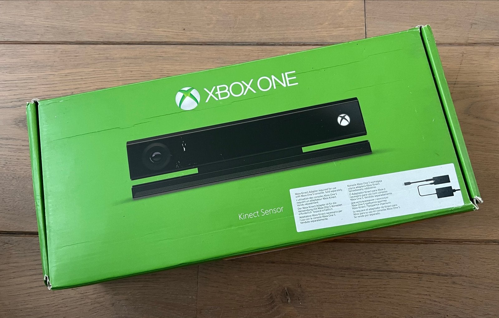 Xbox One Kinect Sensor met Adapter - Zo goed als nieuw, Spelcomputers en Games, Spelcomputers | Xbox | Accessoires, Ophalen, Zo goed als nieuw